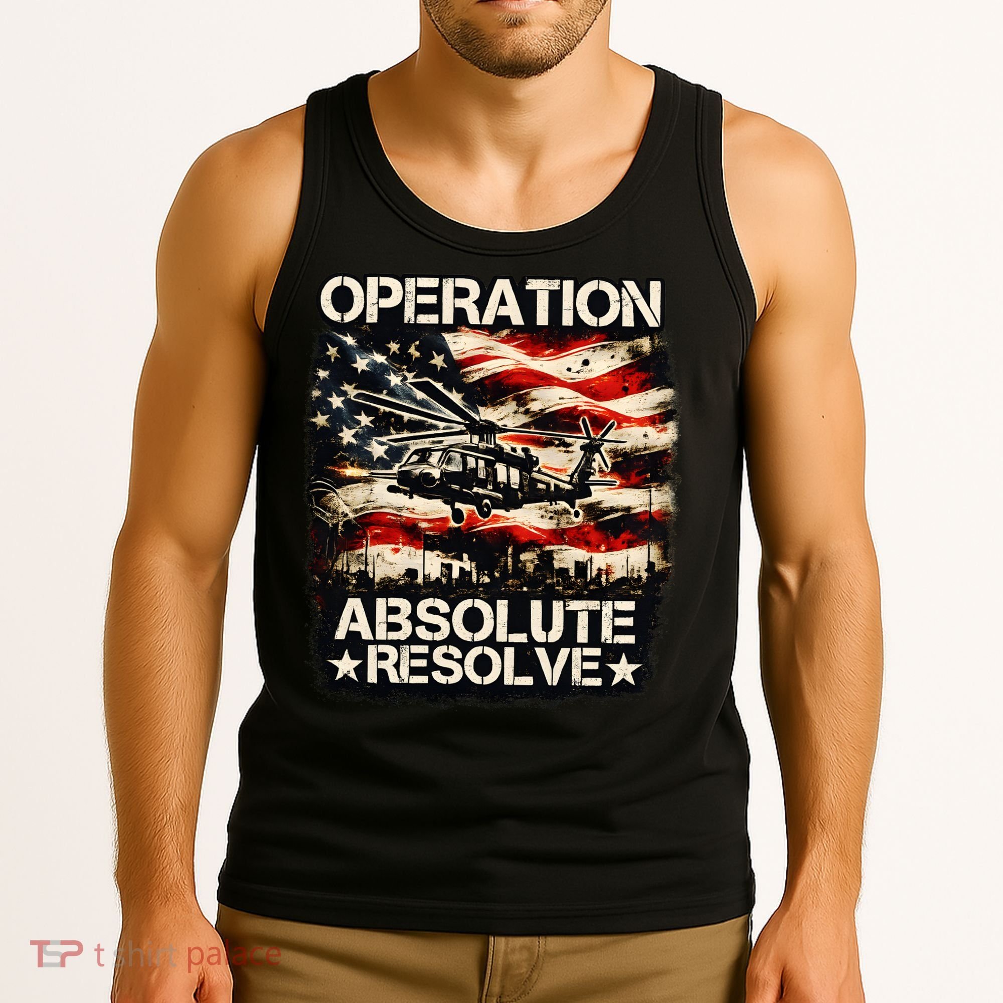 Operation Absolute Resolve Venezuela Mission Tank Top