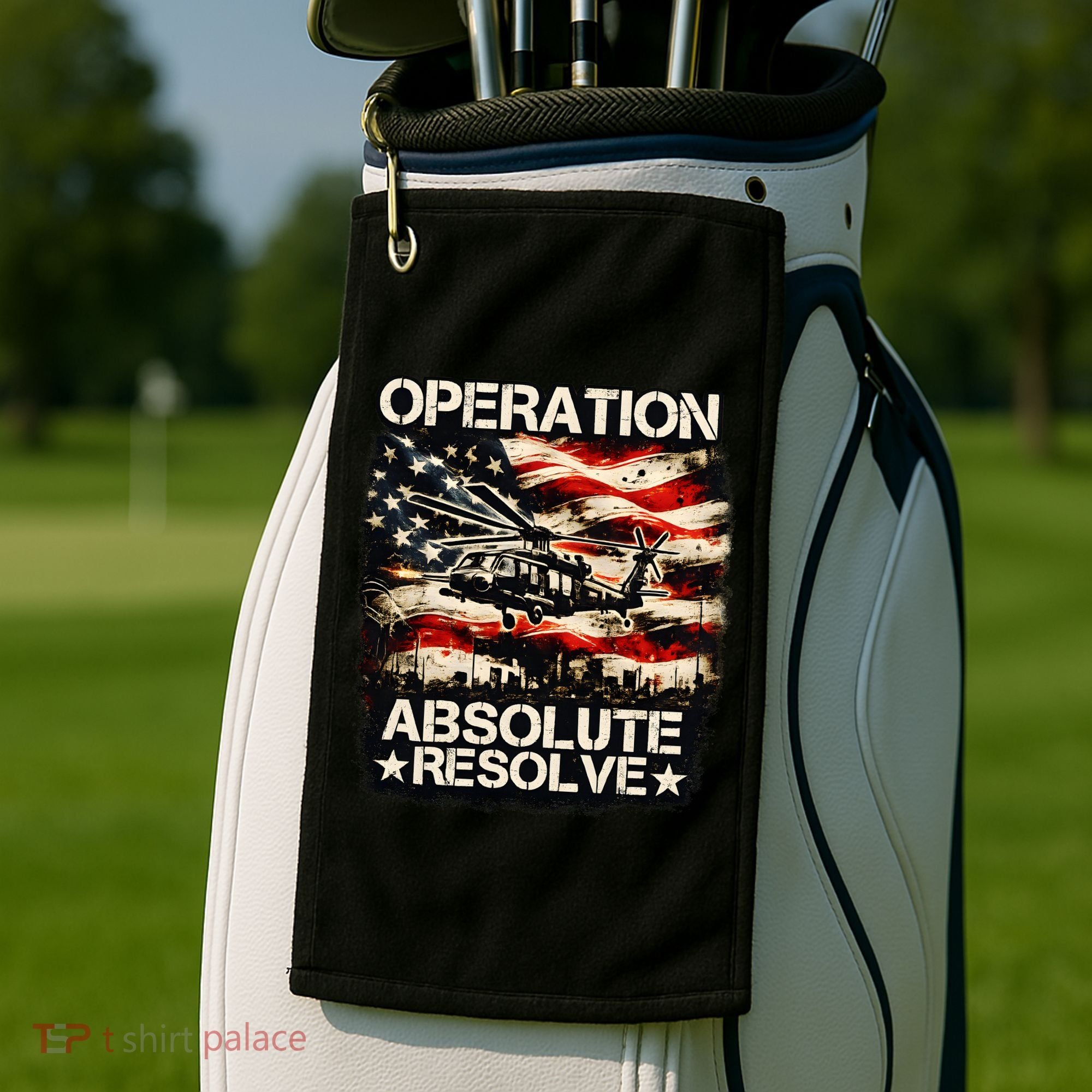 Operation Absolute Resolve Venezuela Mission Golf Towel