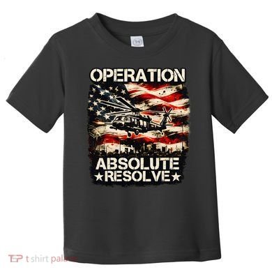 Operation Absolute Resolve Venezuela Mission Toddler T-Shirt
