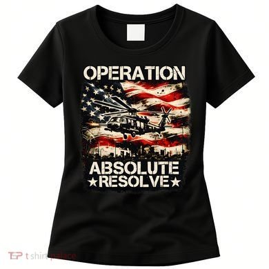 Operation Absolute Resolve Venezuela Mission Women's T-Shirt