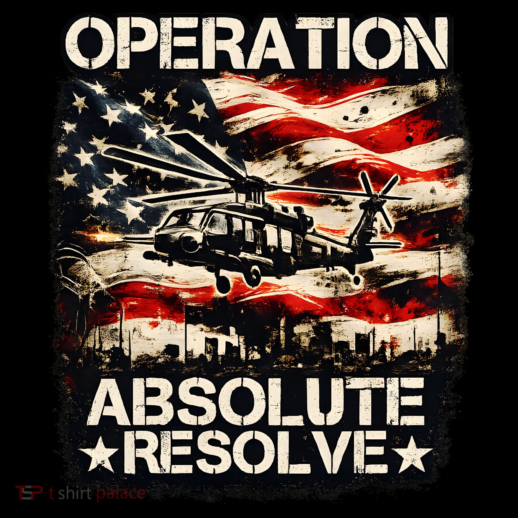Operation Absolute Resolve Venezuela Mission Kids Sweatshirt