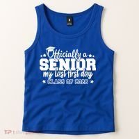 Officially A Senior My Last First Days Class Of 2026 Tank Top thumb 2