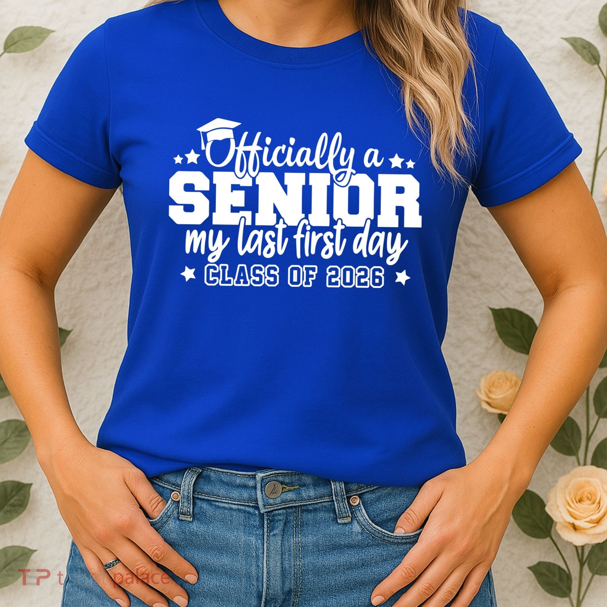Officially A Senior My Last First Days Class Of 2026 Women's T-Shirt