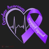 Overdose Awareness Support Squad Women's Sweatshirt thumb 2