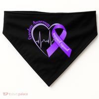 Overdose Awareness Support Squad USA-Made Doggie Bandana thumb 0