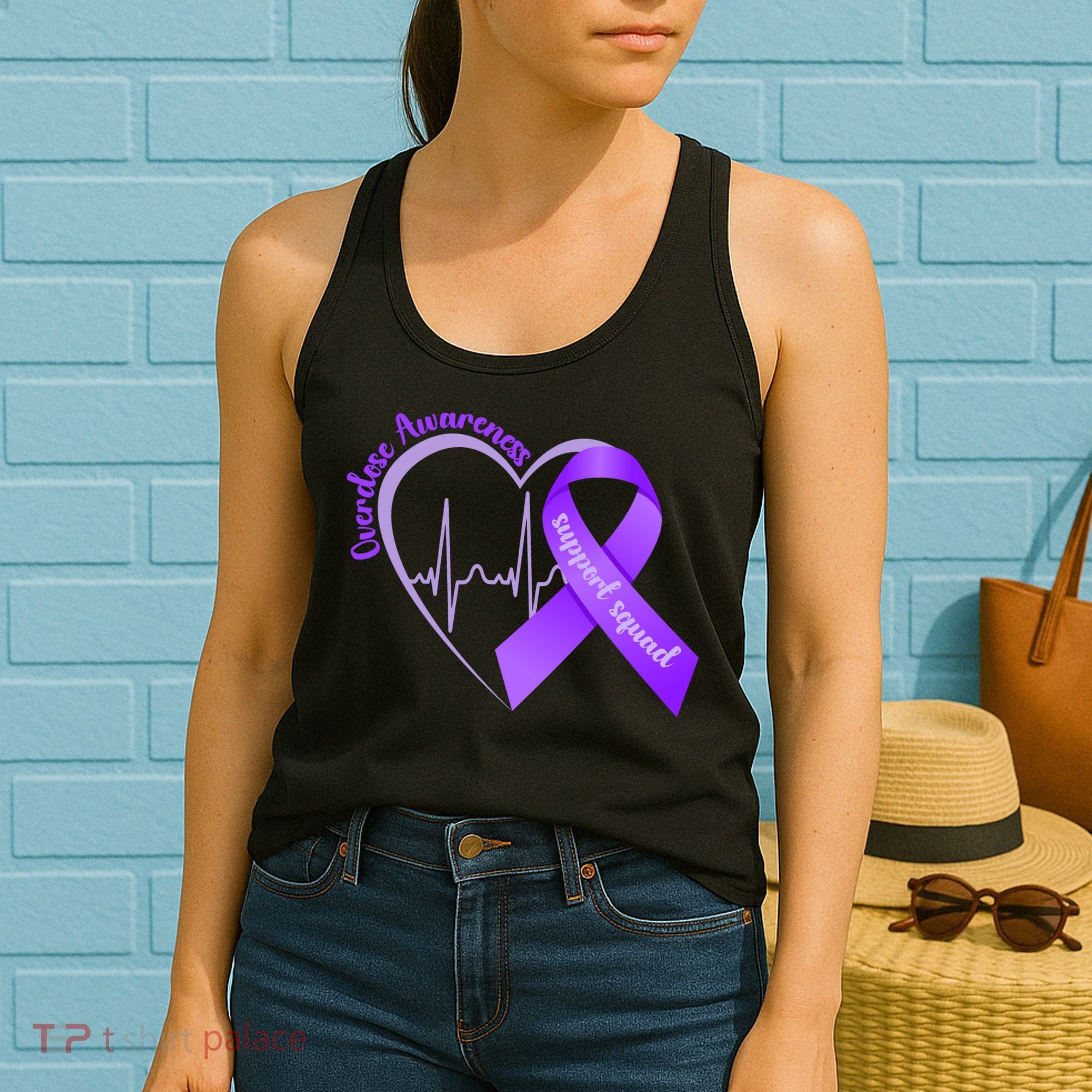 Overdose Awareness Support Squad Women's Tank Top