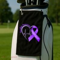 Overdose Awareness Support Squad Golf Towel thumb 2