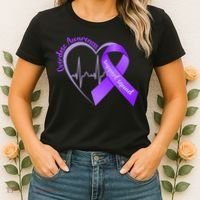 Overdose Awareness Support Squad Women's T-Shirt thumb 2