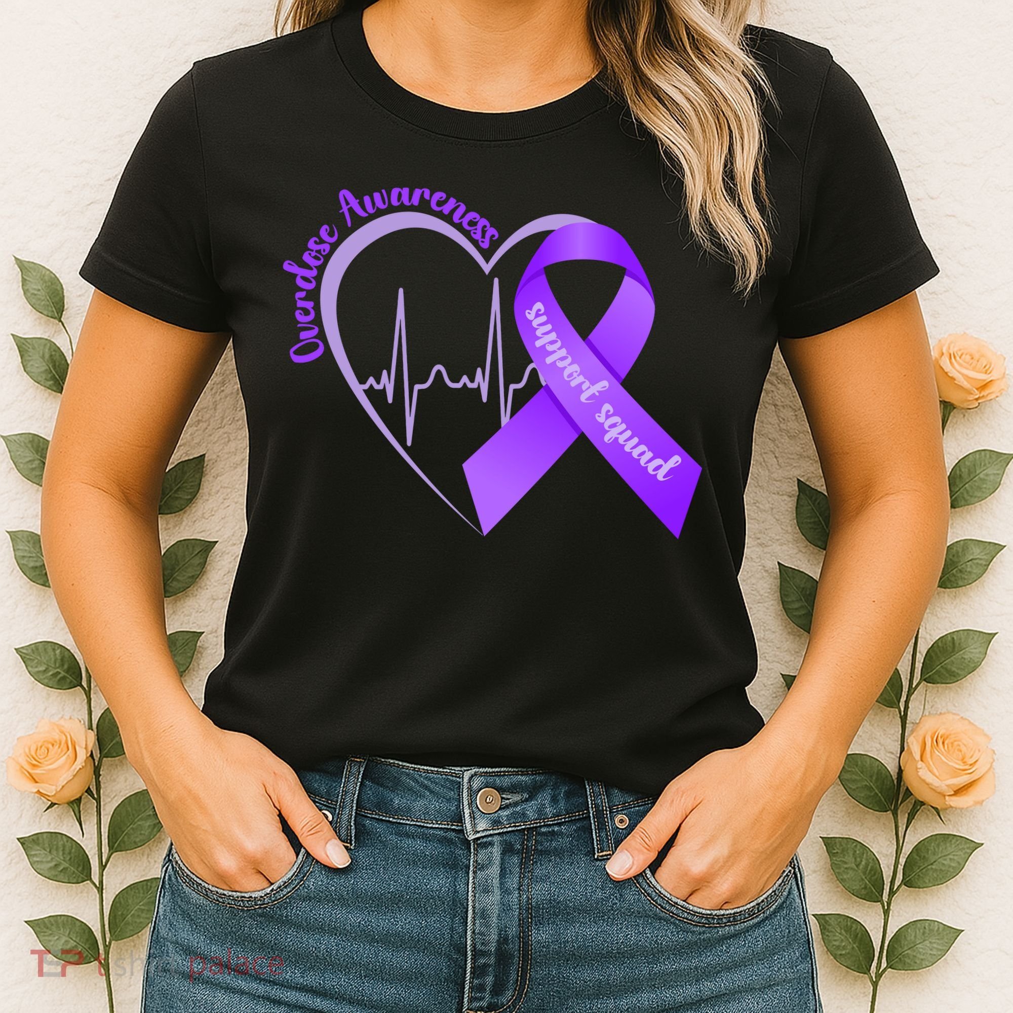 Overdose Awareness Support Squad Women's T-Shirt