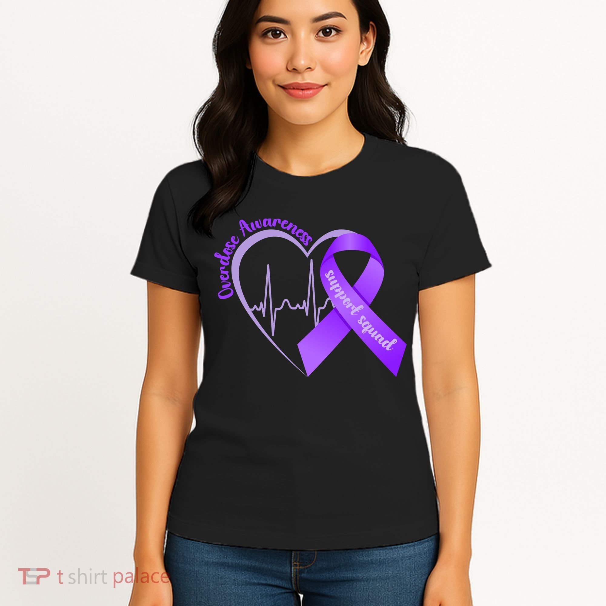 Overdose Awareness Support Squad Women's T-Shirt