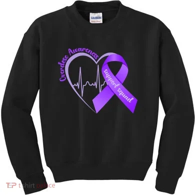 Overdose Awareness Support Squad Kids Sweatshirt