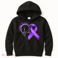 Overdose Awareness Support Squad Kids Hoodie thumb 0