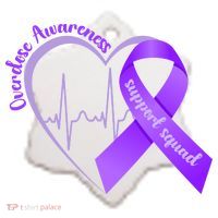 Overdose Awareness Support Squad Ceramic Ornament thumb 2