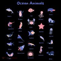 Ocean Animals Sea Marine Biology With Fish For Summer Coffee Mug thumb 5
