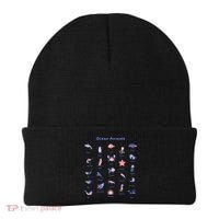 Ocean Animals Sea Marine Biology With Fish For Summer Beanie thumb 0