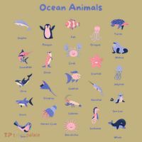 Ocean Animals Sea Marine Biology With Fish For Summer T-Shirt thumb 7