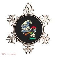 Okami Amaterasu Sun God Wolf The Great Wave Video Game Ornament thumb 0