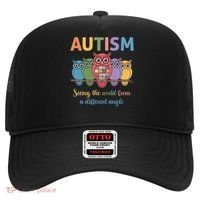 Owl Autism Seeing World Different Angle Awareness  Mom Hat thumb 0