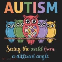 Owl Autism Seeing World Different Angle Awareness  Mom Hat thumb 2