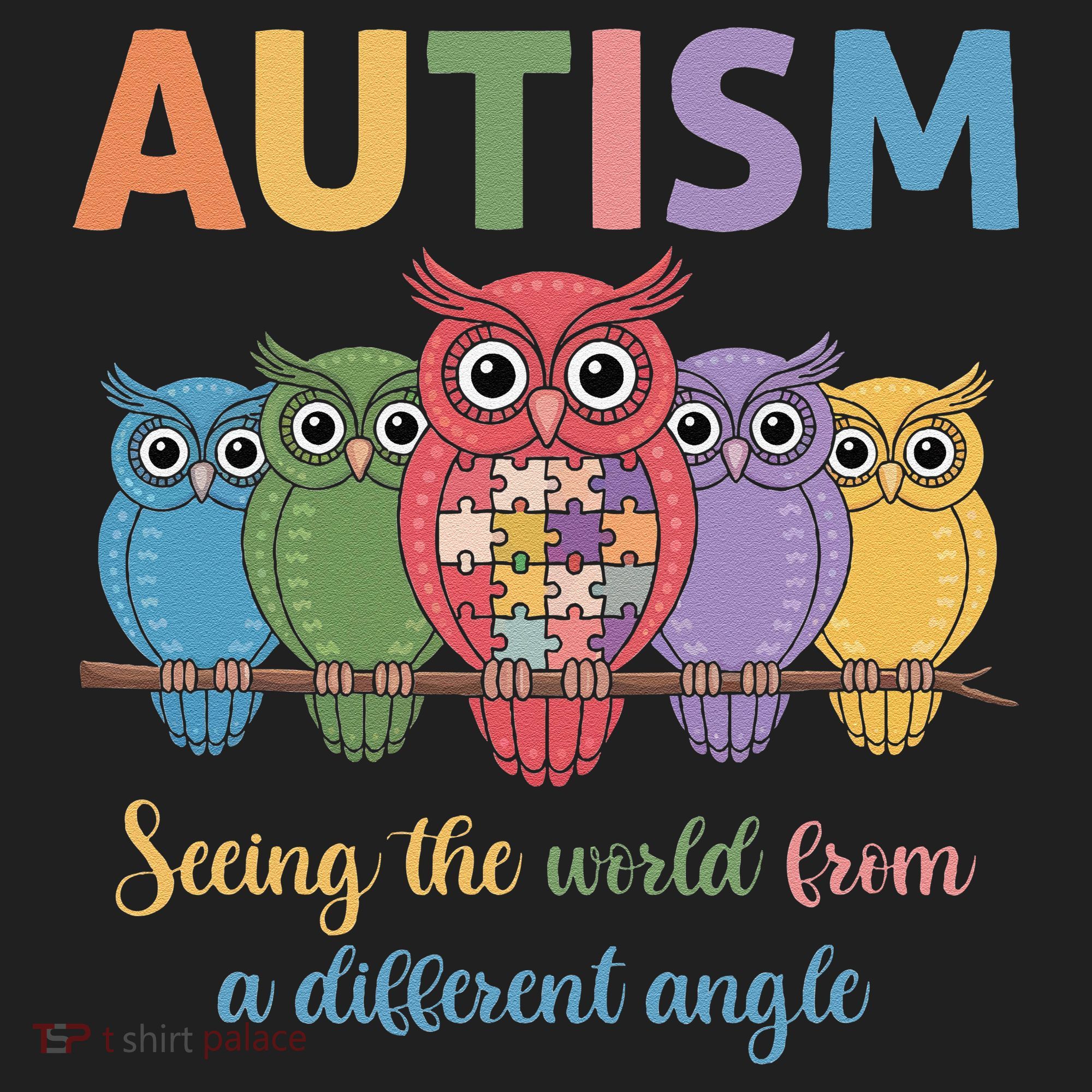 Owl Autism Seeing World Different Angle Awareness  Mom Hat