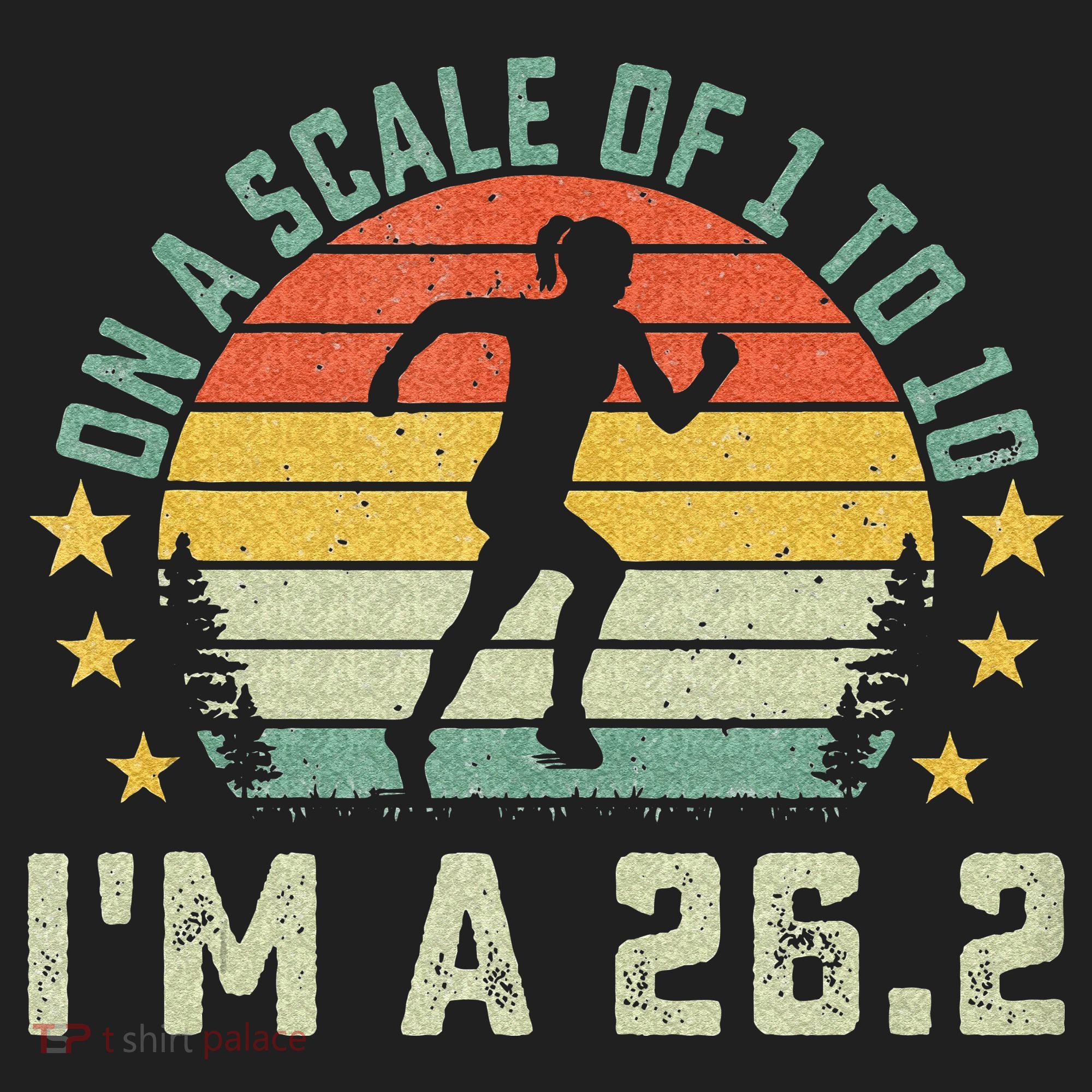 On A Scale Of 1 To 10 Im A 26.2 Marathons Finisher Running Hat