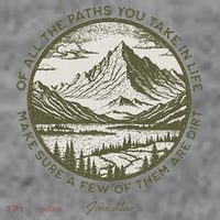 Of All The Paths You Take In Life John Muir Quote Toddler Hoodie thumb 2