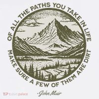 Of All The Paths You Take In Life John Muir Quote Women's Tank Top thumb 5
