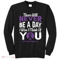 Overdose Awareness There Will Never Be A Day I WonT Think Of You Sweatshirt thumb 0