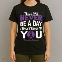 Overdose Awareness There Will Never Be A Day I WonT Think Of You T-Shirt thumb 4