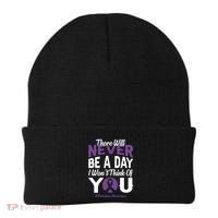 Overdose Awareness There Will Never Be A Day I WonT Think Of You Beanie thumb 0