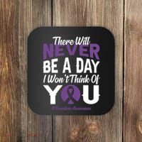 Overdose Awareness There Will Never Be A Day I WonT Think Of You Coaster thumb 0