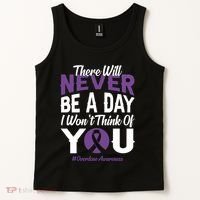 Overdose Awareness There Will Never Be A Day I WonT Think Of You Tank Top thumb 2