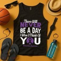 Overdose Awareness There Will Never Be A Day I WonT Think Of You Tank Top thumb 4