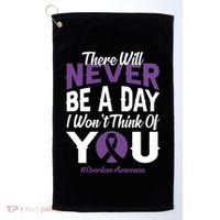 Overdose Awareness There Will Never Be A Day I WonT Think Of You Golf Towel thumb 0