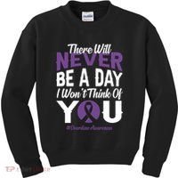 Overdose Awareness There Will Never Be A Day I WonT Think Of You Kids Sweatshirt thumb 0