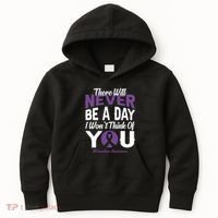 Overdose Awareness There Will Never Be A Day I WonT Think Of You Kids Hoodie thumb 0