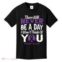 Overdose Awareness There Will Never Be A Day I WonT Think Of You Kids T-Shirt thumb 0