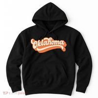 Oklahoma America USA State Retro Hoodie thumb 0