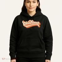 Oklahoma America USA State Retro Hoodie thumb 5