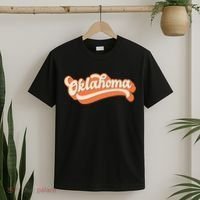 Oklahoma America USA State Retro T-Shirt thumb 2