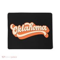 Oklahoma America USA State Retro Mousepad thumb 0