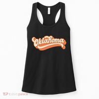 Oklahoma America USA State Retro Women's Tank Top thumb 0