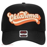 Oklahoma America USA State Retro Hat thumb 0