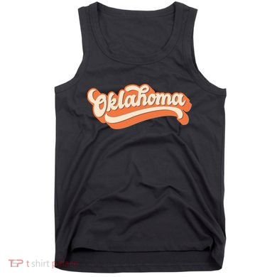 Oklahoma America USA State Retro Tank Top