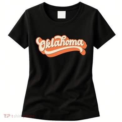 Oklahoma America USA State Retro Women's T-Shirt