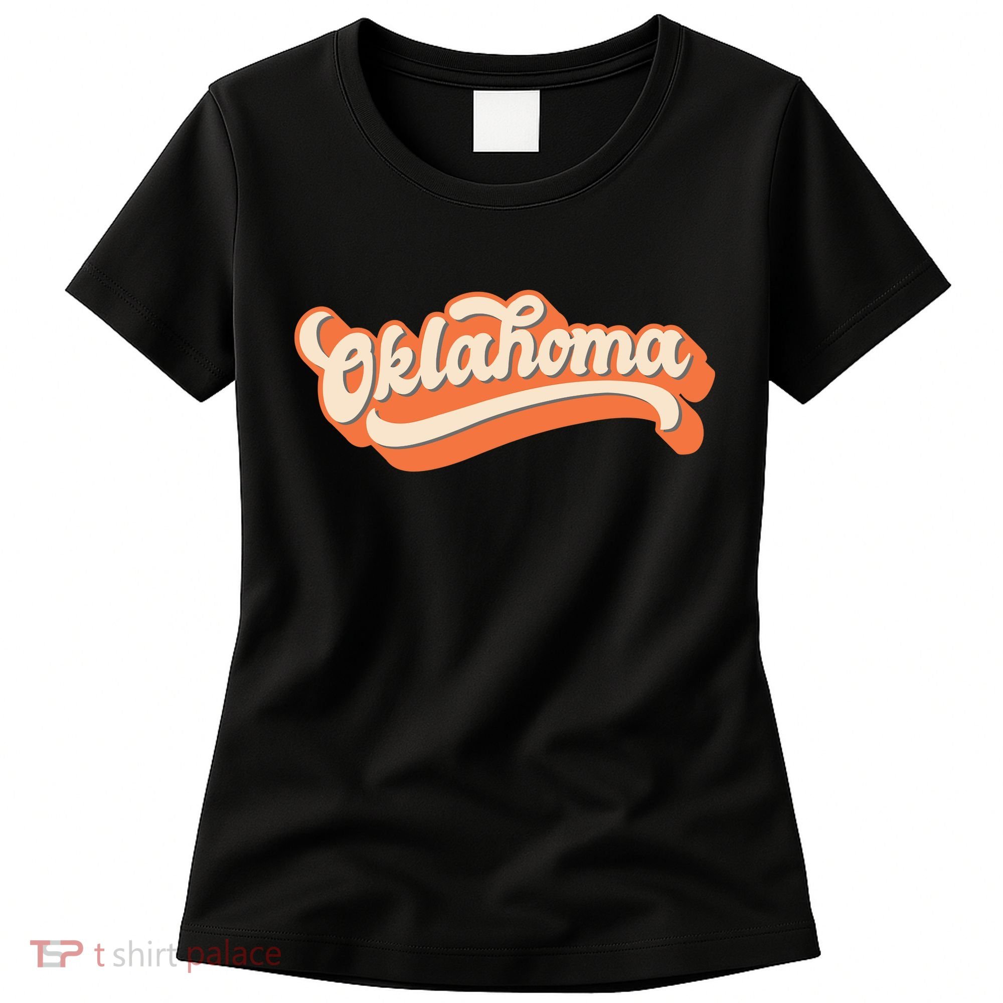 Oklahoma America USA State Retro Women's T-Shirt