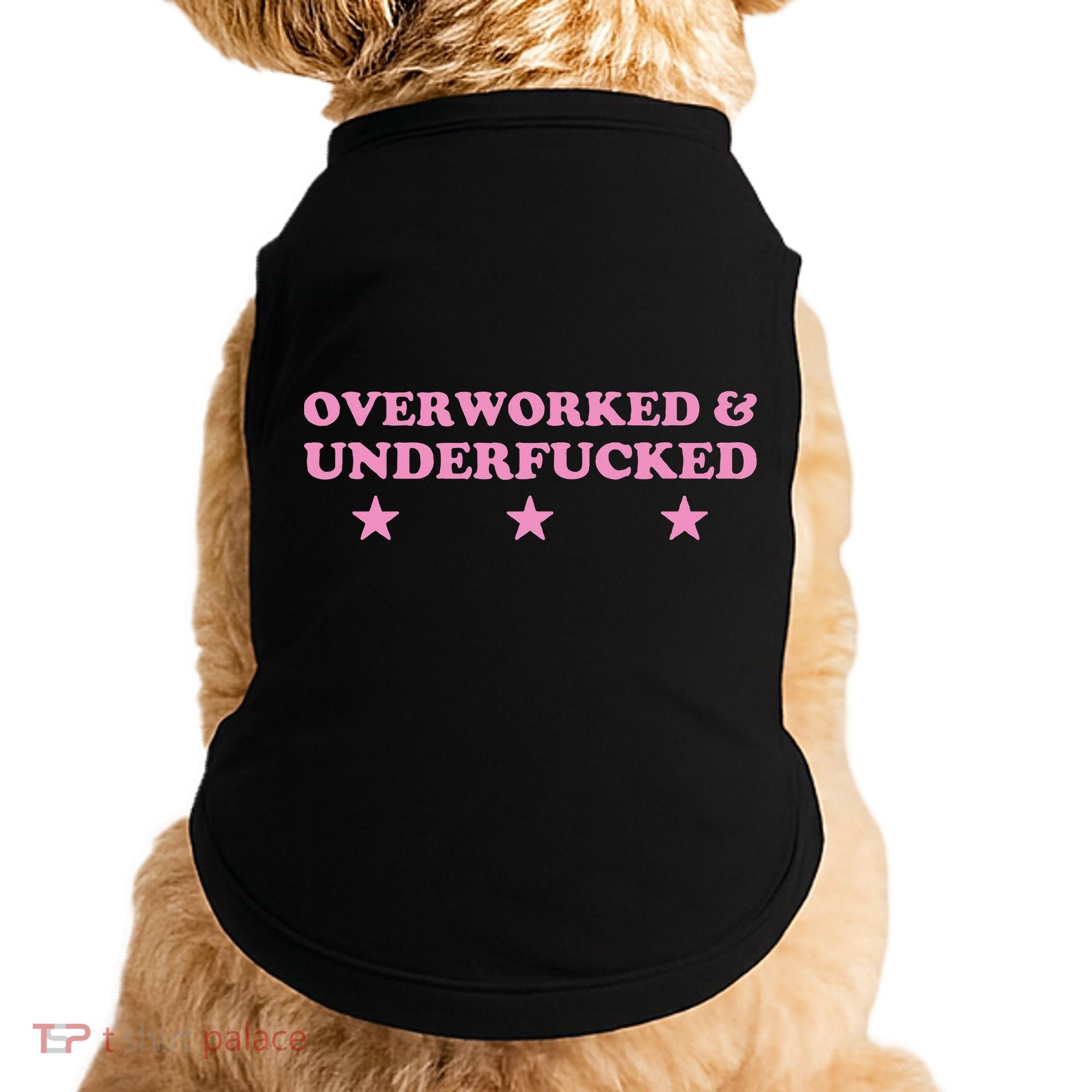 Overworked And Underfucked Witty Worker Hard Life Doggie Tank