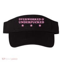 Overworked And Underfucked Witty Worker Hard Life Visor thumb 0