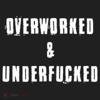Overworked And Underfucked Funny Offensive Beanie thumb 2