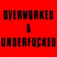Overworked And Underfucked Funny Offensive Santa Hat thumb 1